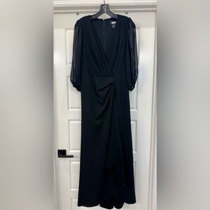 DKNY Black Long Sleeve Dress
